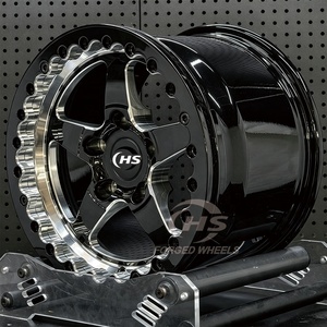 Jantes forgées personnalisées Beadlock pour la course de dragster, compatibles Mustang GT S550/S650 <span class=keywords><strong>Shelby</strong></span> <span class=keywords><strong>GT500</strong></span> <span class=keywords><strong>Chevrolet</strong></span> Camaro Corvette C6/C7 Supra MK4/MK5 - Product Image 3