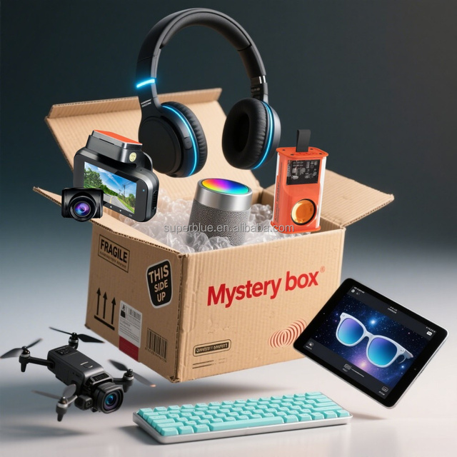 Pc case Electronics Electronics Mystery Box Surprise Lucky Controllers Novelty Random Mouse Pads Smartwatch Phone Electronic Ps5