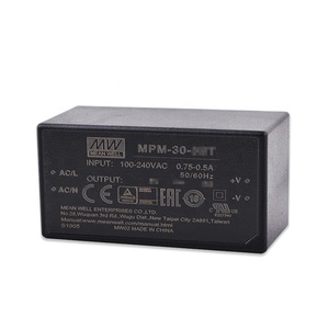 PLC de Control Programable de Automatización Industrial, Tipo Encapsulado Médico Verde de Alta Fiabilidad de 30w, MPM-30-3.3, Nuevo y Original - Product Image 1