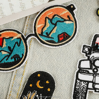 Parches bordados personalizados para ropa de hombre: chaquetas, polos y gorras de béisbol