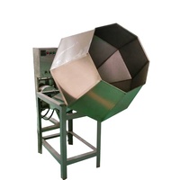 Machine à assaisonnement octogonale à décharge automatique KMEC, certifiée CE, pour les usines de snacks/laitiers, le traitement du maïs, des noix et de la soja