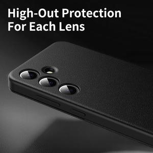 Pour <span class=keywords><strong>Samsung</strong></span> <span class=keywords><strong>Galaxy</strong></span> <span class=keywords><strong>S23</strong></span> Ultra 5G Smart View Fenêtre Étui de téléphone en cuir avec fente pour carte - Product Image 5
