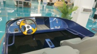 Nouveau design 15FT Mini bateau de sauvetage rapide en aluminium Moteur intérieur Bateau de patrouille bon marché pour la pêche de croisière soudé fabriqué en Chine 6m