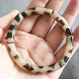 <span class=keywords><strong>Bracelet</strong></span> élastique imprimé animal en tube de gelée tortue de 8 mm, sans métal, tendance - Product Image 2