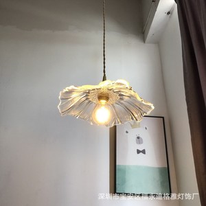 Suspension en laiton et verre nordique à tête unique pour salle à manger, chambre, couloir, balcon, café, hauteur réglable - Idéale pour le dropshipping Shopify - Product Image 3