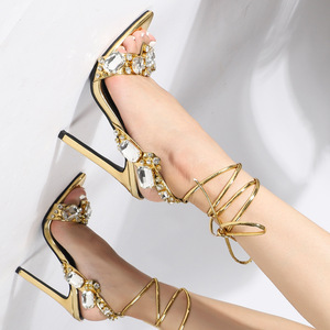 Scarpe da donna di lusso appena uscite e sandali da donna 2022 interi scarpe con tacco alto da donna - Product Image 4