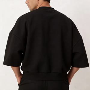 Camiseta Casual de Algodón 100% al por Mayor, Camiseta con Estampado Gráfico, Logotipo Personalizado, Impresión Digital, Camiseta Extra Grande para Hombre - Product Image 3