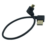 ODM OEM Chargeur rapide haut vers le bas Données USB 2.0 Type a Mâle à 90 degrés USB Type C Câble de charge de données USB
