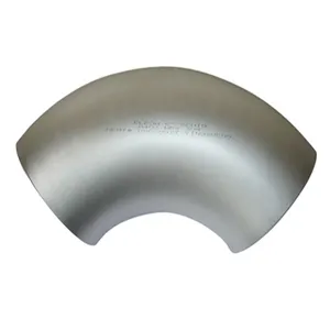 SUS304 316 Stainless steel butt-weld fittings BW LR long radius 90 degree sch10 sch40 seamless ss elbow