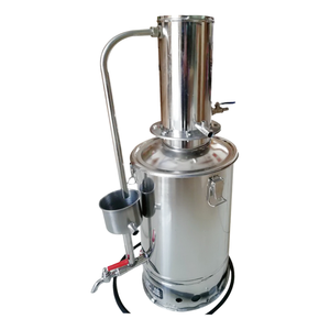 Destilador de Agua Eléctrico de Acero Inoxidable de 3L con Control Automático y Alarma de Apagado para Laboratorio - Product Image 1