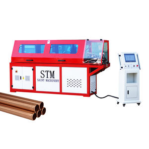 Machine de redressage et de découpe de tuyaux en aluminium, cuivre, acier inoxydable, STM <span class=keywords><strong>ST</strong></span>-12CNC-SC-2/4 - Product Image 1