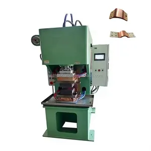 Medium frequency spot welder Electric cars flexible copper busbar diffusion welding machine