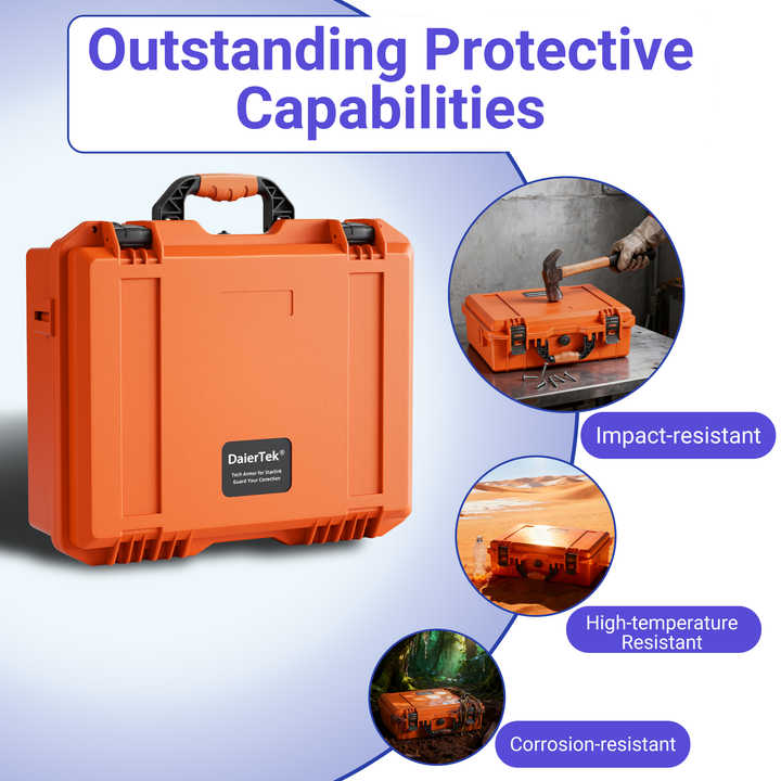 Starlink Mini Hard Shell Case Orange Waterproof Protective Carrying Box ...