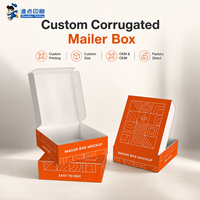 Caja de Cartón Corrugado Rígido, Apilable, con Tapa Abatible, Ecológica, Resistente y de Lujo, para Regalos, Maquillaje y Embalaje Navideño