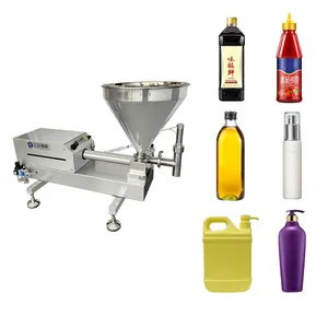 Garrafa de vidro de suco de leite, garrafa de vidro de óleo vegetal, máquina de enchimento automática de líquidos com correia transportadora