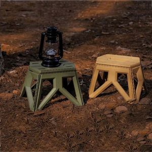 High Load-Bearing Portable Folding Plastic <b>Chair</b> Iron Reinforcement-Square Design <b>Outdoor</b> Furniture for Bedroom Hotel Warehouse - Product Image 3