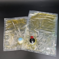 Sac à bavette en plastique aseptique de poche de liquide de KD dans la boîte 3L 5L 20L pour l'huile de cuisson olive