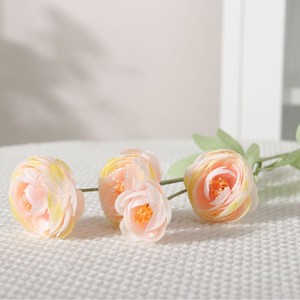 Roses artificielles Dream Castle, 4 pièces, fleurs en soie PU, décorations de mariage - Product Image 1