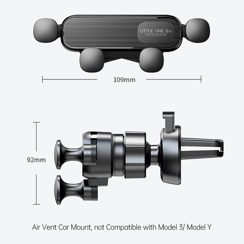 Supporto per Auto con Fissaggio alla Bocchetta dell'Aria