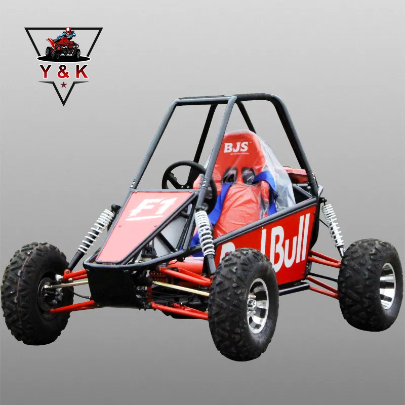 10 zoll Reifen Angetrieben 200CC Öl Kühlung Rahmen Erwachsene Buggy Go Kart 2 Sitzer Benzin 55 km/h Off-Road-Go kart