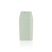 Bouteille en plastique PP sans air à double compartiment de 15 ml*2 pour crème visage, emballage cosmétique, fournie par l'usine