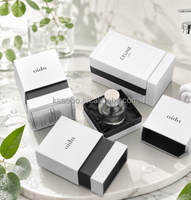Boîte cadeau de luxe personnalisée en carton rigide magnétique haut de gamme pour flacon de parfum et huile essentielle, gaufrage, emballage de luxe recyclable et antichoc