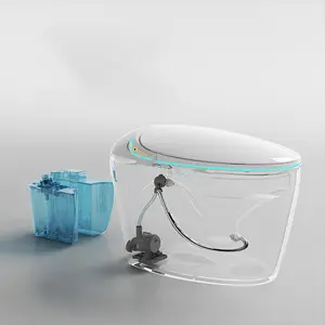 Luxus Smart Egg Desinfektion toilette Elektronisches Bidet Keramik Boden toiletten
