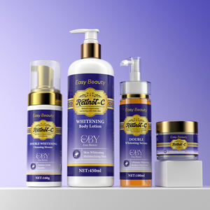 Coffret Soin Visage Anti-Âge au Rétinol et Vitamine C Hydratant, Éclaircissant et Anti-Taches Noires pour Femmes Noires - Product Image 1