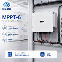 Contrôleur solaire haute tension MPPT-6, sortie 60 kW, communication RS485 pour les intégrateurs de systèmes photovoltaïques, les applications utilitaires et C&I