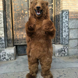 Modèle d'ours noir imité <span class=keywords><strong>de</strong></span> grande taille Décorations <span class=keywords><strong>de</strong></span> Noël Animal <span class=keywords><strong>de</strong></span> simulation <span class=keywords><strong>de</strong></span> <span class=keywords><strong>marche</strong></span> debout pour appel festif - Product Image 5