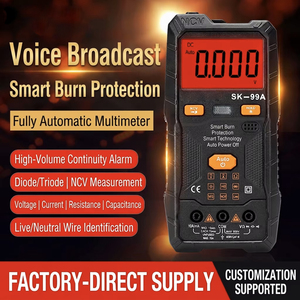 มัลติมิเตอร์ดิจิตอล Sk 99a 600v 100a ปิดเครื่องอัตโนมัติ โวลต์มิเตอร์อเนกประสงค์ พร้อมระบบตรวจจับ NCV - Product Image 4