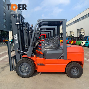 Tder מונית סגור empilhadeira 3 טון 3t 3ton מלגזה עם שיליף צד - Product Image 6