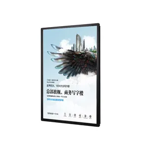 Poster frame light box inserting graphics slim LED light box