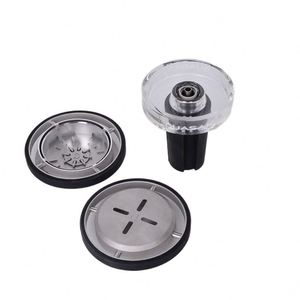 Bol à chicha en acier inoxydable et verre, résistant aux hautes températures, léger, compatible avec les systèmes de gestion de la chaleur, qualité supérieure - Product Image 2
