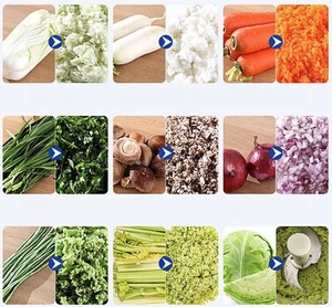 Blender vertical commercial, robot culinaire pour la viande, les fruits, les légumes, coupe-légumes pour la cuisine des restaurants - Product Image 3