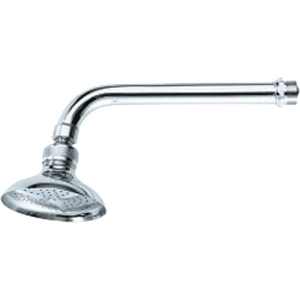 Bras de douche californien chromé 1/2 avec bandeau pour accessoires de bain - Product Image 1