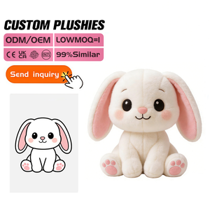 Juguetes de Peluche Personalizados con Diseño de Animales Adorables, Perros Cachorros, Súper Suaves, Bordados, Venta al Por Mayor - Product Image 5