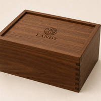 Boîte en bois de noyer personnalisée, emballage cadeau en bois massif de qualité supérieure, boîte à souvenirs personnalisée, vente en gros, vente au détail, fourniture de marquage de marque