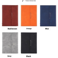 Cuaderno con Cubierta de Cuero Extraíble, Diseño Creativo, Encuadernación de Hojas Sueltas, Diario para Tomar Notas, Agenda Personalizable