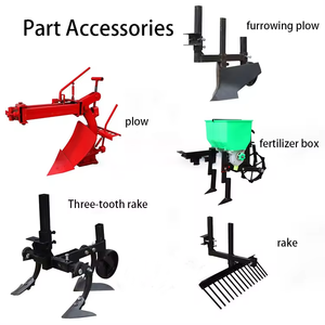 Многофункциональный микро-культиватор сельскохозяйственное оборудование культиватор мини-культиватор/ротаватор плуг/гусеничный культиватор с 5 лезвиями - Product Image 2