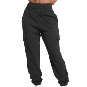 Pantalon pour femme en pur coton, style cargo, pantalon de vitalité, pantalon sportif, saison automne et hiver, taille puls, pantalon pour femme d'extérieur - Product Image 1