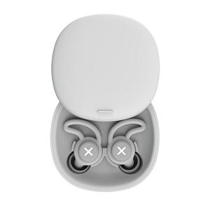 سدادات أذن سيليكون قابلة لإعادة الاستخدام على شكل زعنفة القرش، تصميم قابل للطي للعزل أثناء النوم ومنع الضوضاء الليلية، الأكثر مبيعًا عبر الحدود - Product Image 5