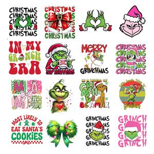 Conception personnalisée de la chaleur de Noël pour T-shirt DTF avec logo plastisol et matériau PET prêt pour le transfert - Product Image 5