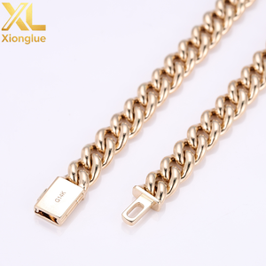 Collier en or 18 carats avec rubis, style hip-hop, chaîne cubaine, argent poli S925, rubis de laboratoire, tendance européenne et américaine, collier exquis - Product Image 5