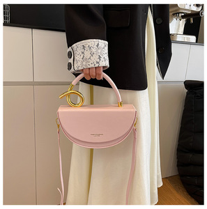 Nuova <span class=keywords><strong>Borsa</strong></span> di Lusso 2025 per Donne, <span class=keywords><strong>Borsa</strong></span> <span class=keywords><strong>a</strong></span> Mano Semicircolare in Pelle PU, Elegante <span class=keywords><strong>Borsa</strong></span> <span class=keywords><strong>a</strong></span> Spalla da Donna di Design - Product Image 5