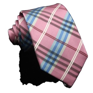 Dark <strong>Green</strong> <strong>and</strong> <strong>Pink</strong> Tartan Plaid Designer Neck <strong>Tie</strong> for Men Formal Logo Skinny Silk <strong>Tie</strong> with Stripes Checks Mens Polyester <strong>Ties</strong> - Product Image 2