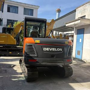 รถขุดขนาดเล็ก DEVELON รถตักดินแบบตีนตะขาบ อุปกรณ์ก่อสร้าง - Product Image 1