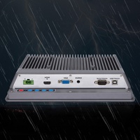10.4 pouces IP65 étanche industriel sans ventilateur HD LCD affichage résistance capacitive Mini PC intégré moniteur à écran tactile
