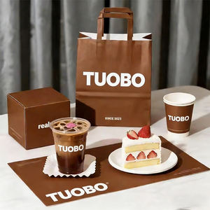 Vasos de Papel Desechables de Doble Pared Personalizados Ecológicos de 8 oz, 12 oz <span class=keywords><strong>y</strong></span> 16 oz, Vasos de Papel para Café Caliente con Mangas <span class=keywords><strong>y</strong></span> Tapas - Product Image 1