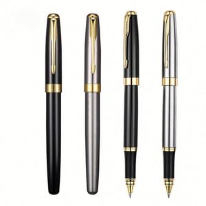 High Quality Luxury Ballpoint Pen Custom Logo Multiple Colors <b>Metal</b> <b>Roller</b> Pens 0.7Mm Writing Width Smooth Office - Product Image 2